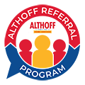 Althoff Referral Program badge
